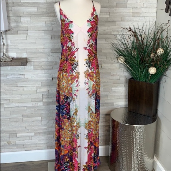 Free People NWT Wildflower Print Slip Dress $128 - Picture 2 of 8